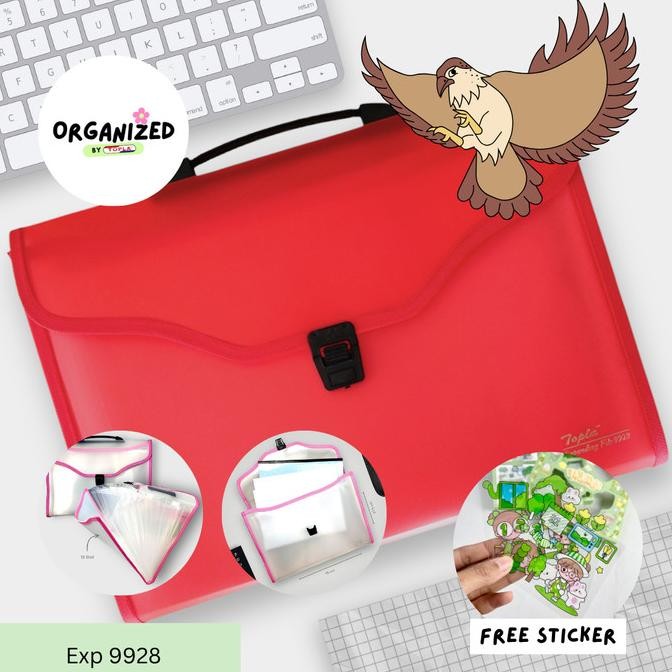 

Diskon! TOPLA Expanding File 13 Sekat F4 / Map Expanding File Folio / Map Harmonika F4 / Map Folio 13 Sekat / TOPLA Expanding File 9928 Map Document Folio F4 13 Slot