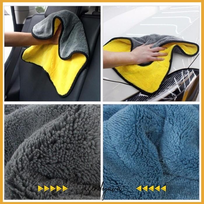 KAIN LAP MOBIL MICROFIBER 800 GSM UK 45 X 38 CM KAIN LAP SERBAGUNA TERBAIK