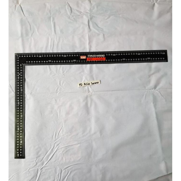 

siap kirim siku tukang jumbo 60x40 cm / penggaris siku besar 24x16 inch