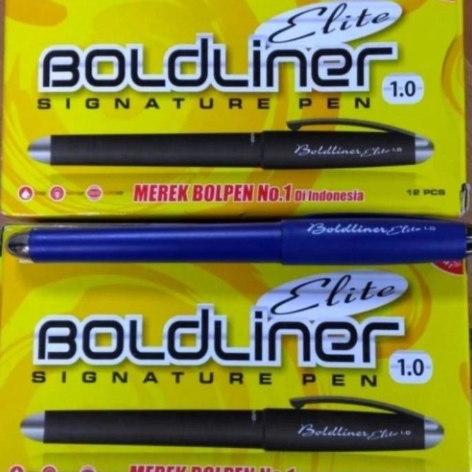 

Tersedia Pulpen Standard Boldliner Elite 1.0 / Signature Pen 0.1