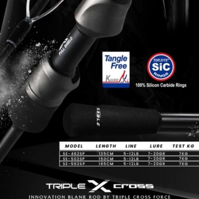 Joran Sambung 2 Kolaman Drag 7Kg Blood Sable 135 150 165Cm Toray Japan Motif X Cross Co