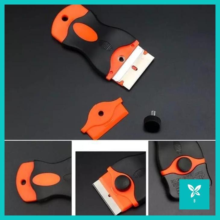 

| BR | SCRAPER KNIFE REMOVER GLUE STICKER ALAT KUPAS BUKA COPOT STIKER LEM