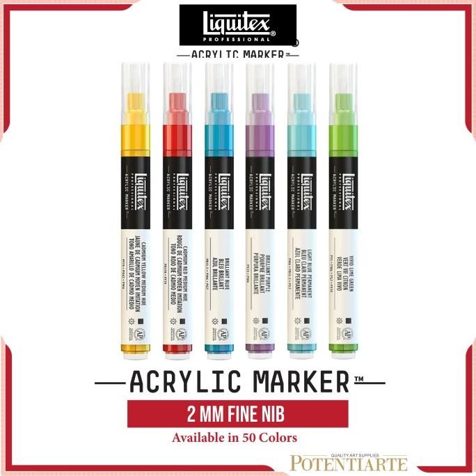 

TERBARU - Cat Akrilik Liquitex Marker Fine Acrylic Color Paint - Part 03