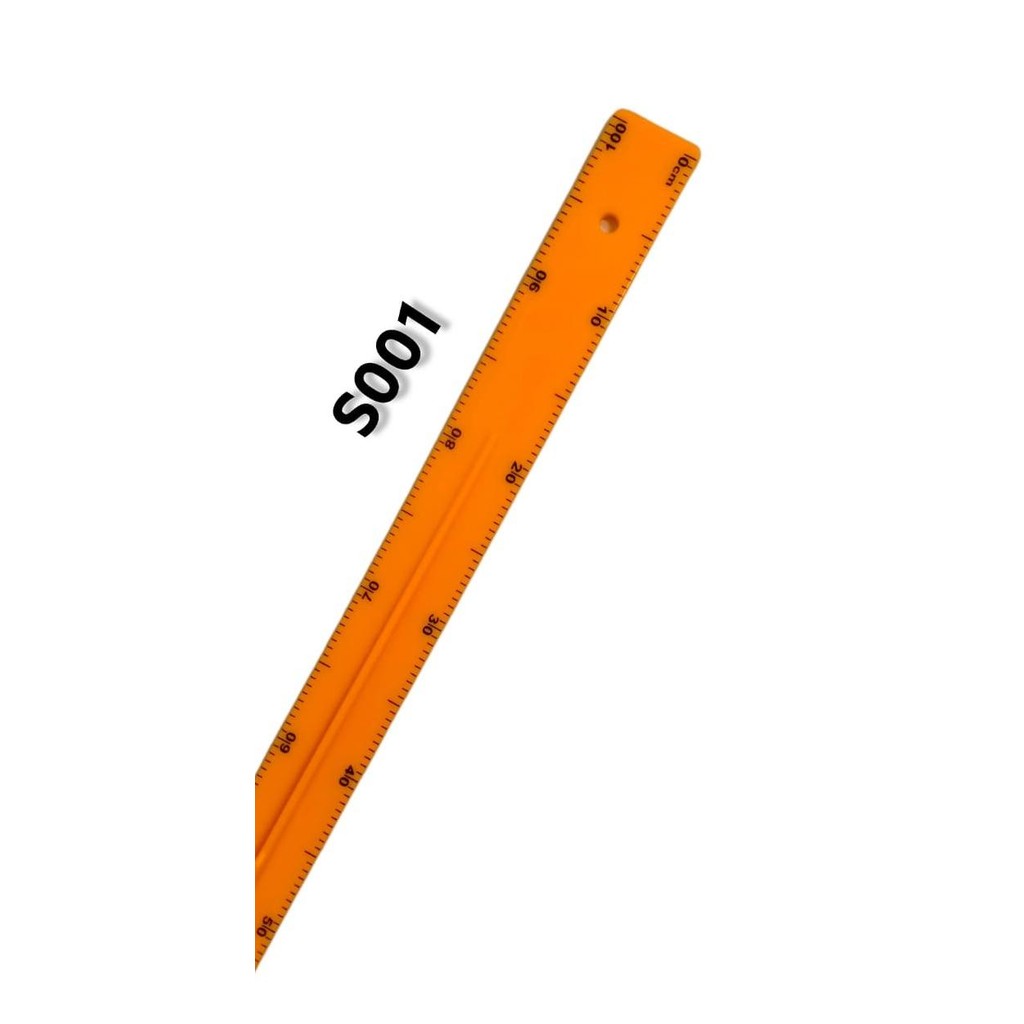 

siap kirim mistar penggaris plastik papan tulis whiteboard 100 cm tebal
