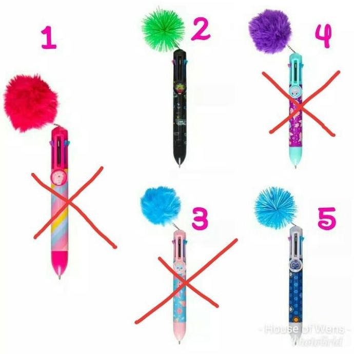 

Tersedia Smiggle Universe Pom Pom Rainbow Pen - Pulpen Rainbow Smiggle