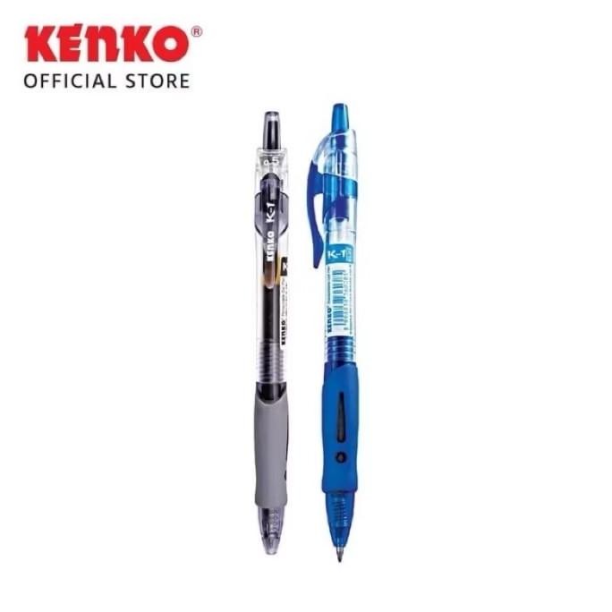 

Tersedia ( 1 Pack ) Pulpen Gel Kenko K1 /Gel Pen/ 0.5 Mm Hitam 1 Pack Isi 12 Biji