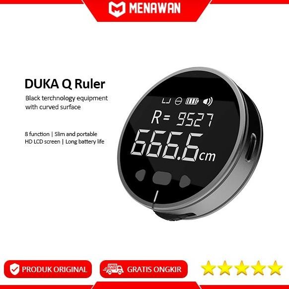 

siap kirim duka atuman mini q electronic ruler penggaris meteran jahit original