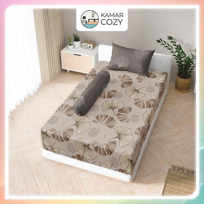 Sprei Kintakun Set Fitted Single 90x200 / 100x200 / 120x200 Celvana Dluxe Aesthetic Tinggi 25 cm Est