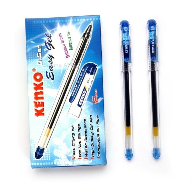 

Tersedia [Per Lusin] Pulpen Easy Gel Kenko