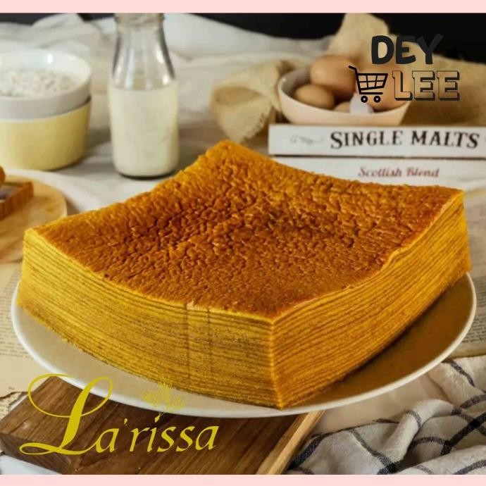 LARISSA Kue Lapis Legit Original / Prune 1 Loyang 18x18cm Instant Only Bandung