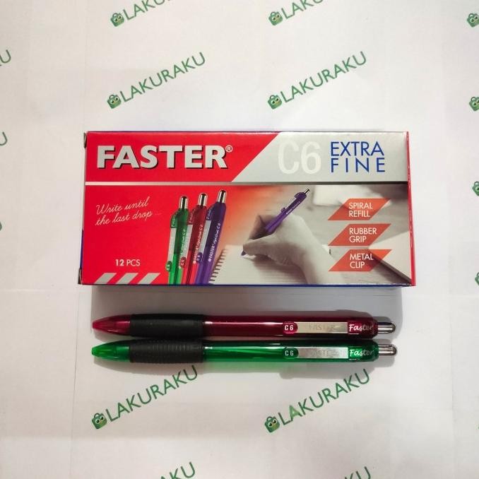 

Tersedia Pulpen Faster C6 Extra Fine