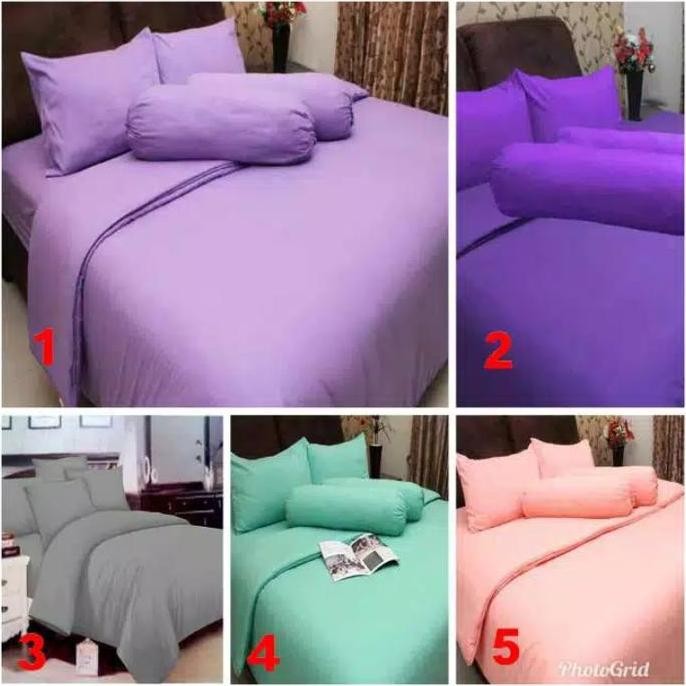 Seprei Polos 90x200 Single / Sprei Warna Polos 90x200 / Sprei Single