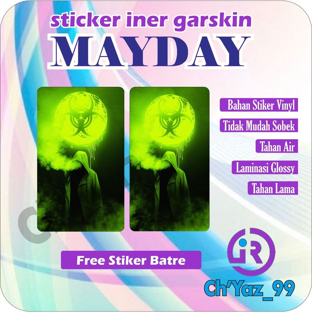 

Buy1Get1 Mayday Iner L Garskin Stiker Fullbody Premium Bisa Custom Bukan Case