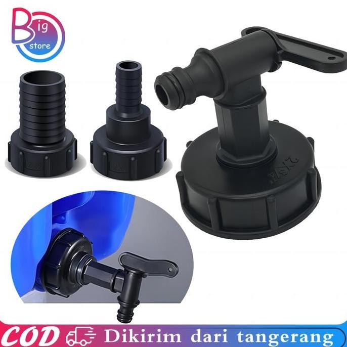 Konektor Tangki IBC S60x6 IBC Tank Adaptor Kran Air Adaptor Tangki IBC Adapter Konektor Air IBC Tank