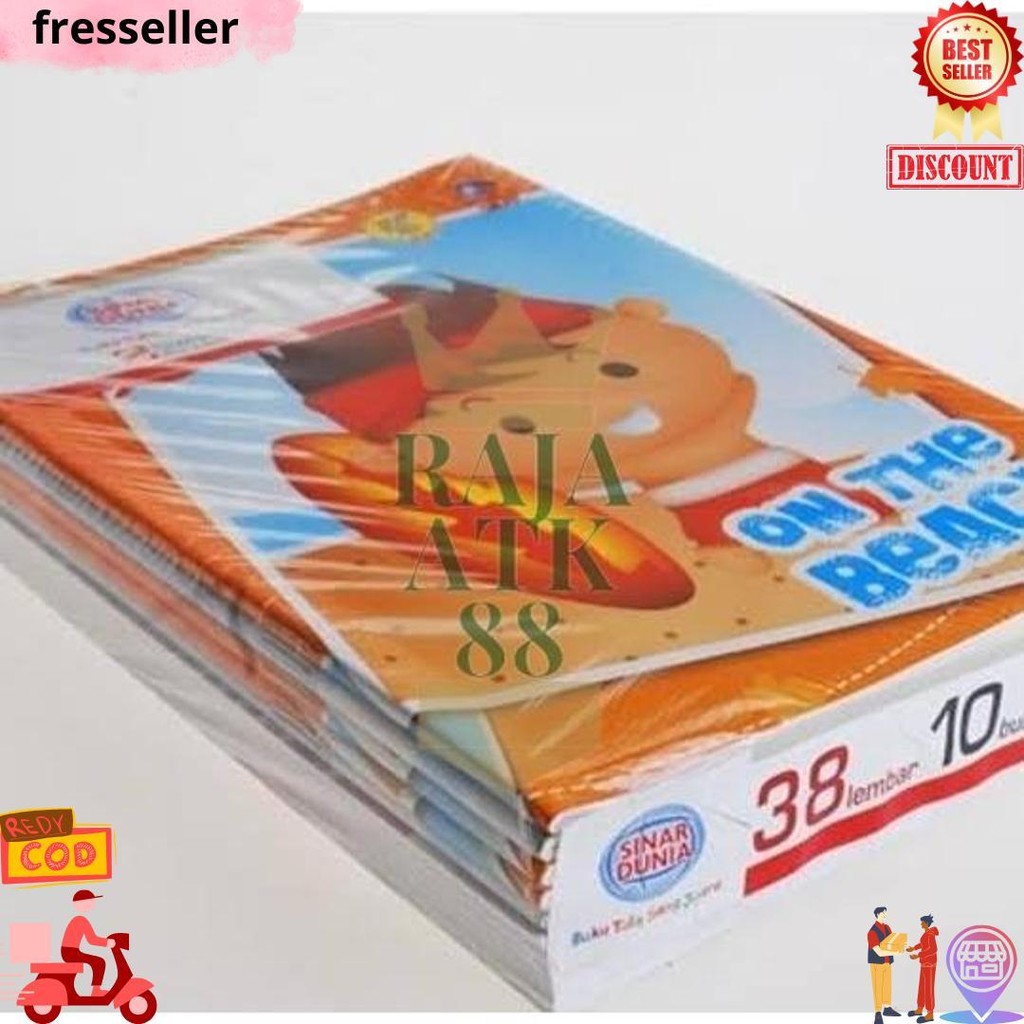 

Buku Tulis Sidu Sinar Dunia 38 Lembar 1 Pack Isi 10 Buku Murah D Sale