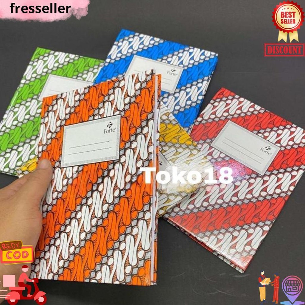 

1 Pak Buku Hard Cover Quarto Paperline 100 Lembar(Isi 5 Buku) D Cod