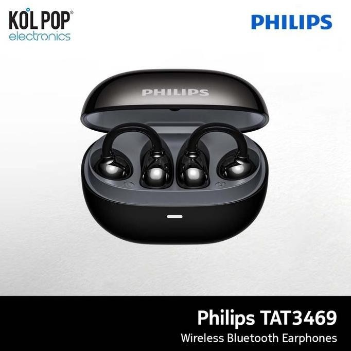 Philips TAT3469 Ear Clips Bluetooth 5.4 Wireless TWS Earphone