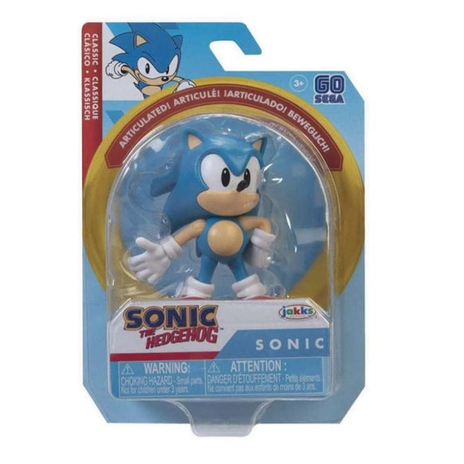 ORIGINAL Sonic The Hedgehog 2.5" Classic Sonic Figure 2.5 Inch Sonic The Hedgehog Jakks
