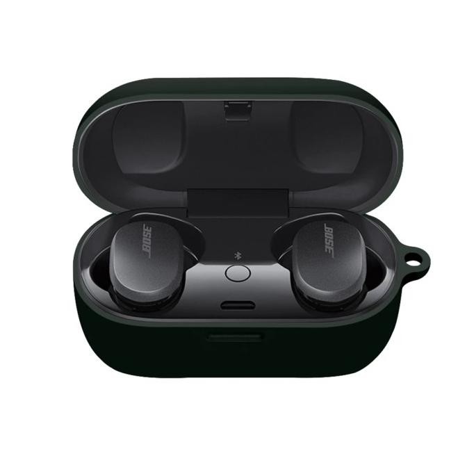 Case Casing Silicon Bose quietcomfort earbuds Tws + Carabiner