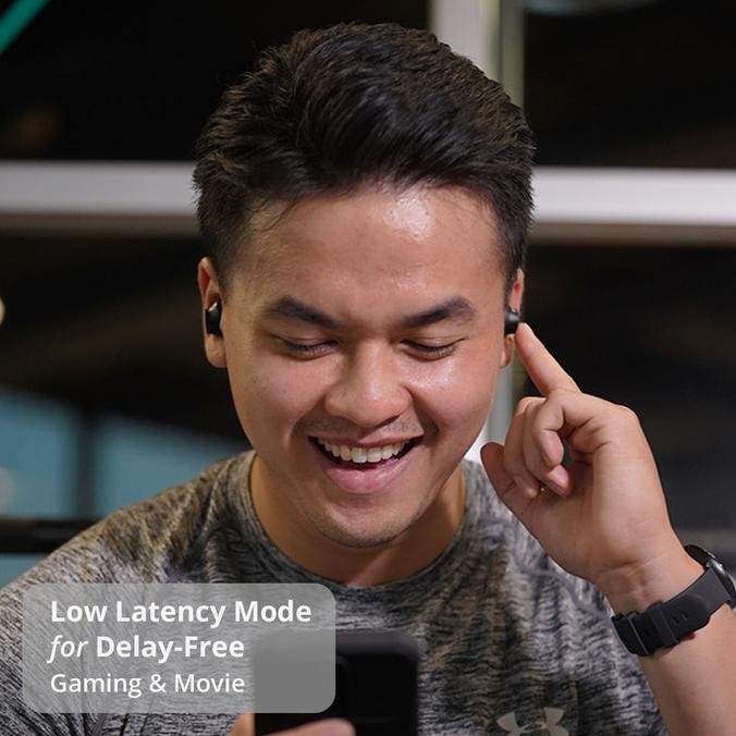 Eggel EnergyBuds 2S IPX7 TWS Sports Bluetooth Earphone ENC Gaming Mode