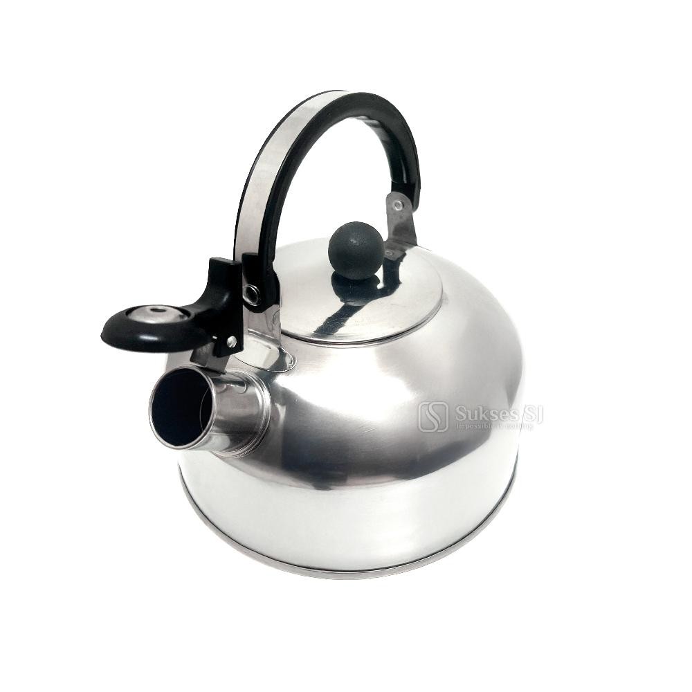 Bisa Cod Teko Siul Stainless Steel 3Liter / Teko Siul Teko Bunyi ||