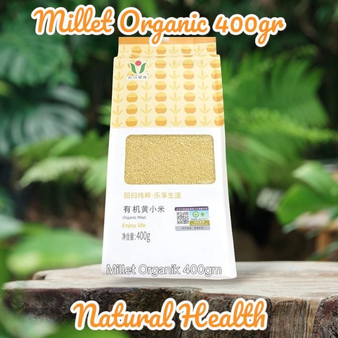 

Millet Organic 400gm dari pertanian Organik tanpa pupuk kimia