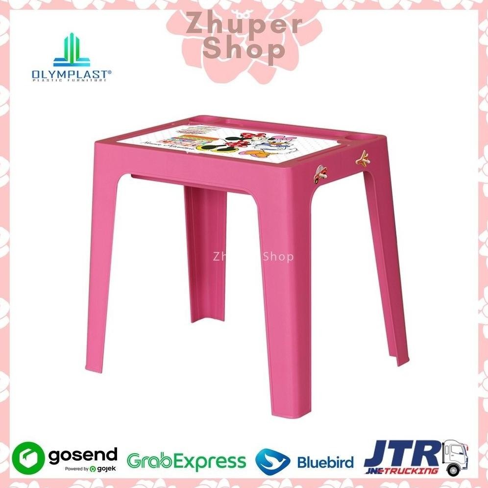 Meja OKT - Meja Belajar Anak Olymplast / Meja Belajar Plastik Anak / Meja Laci / Meja Pendek Belajar