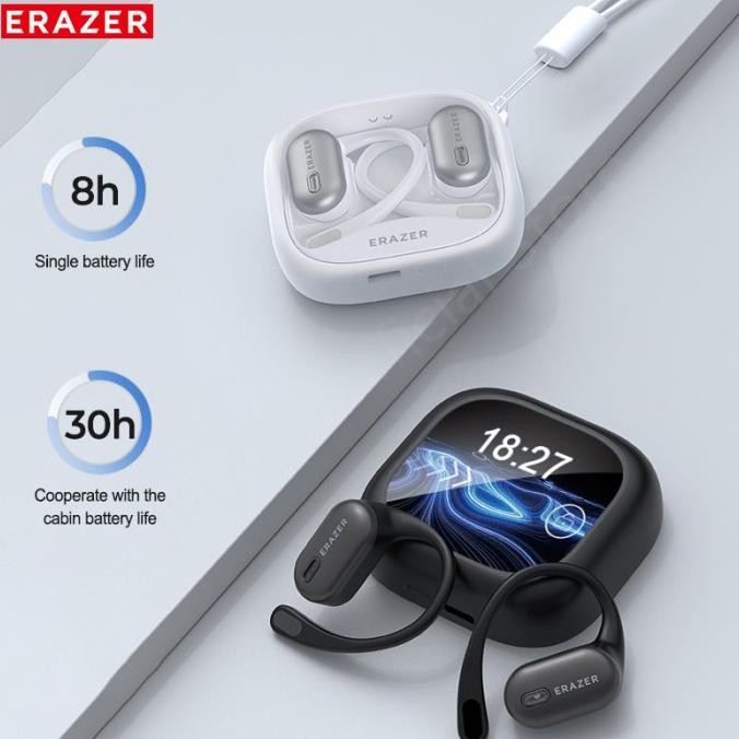 Lenovo ERAZER XF38 AI Smart Wireless Headset Bluetooth V5.4 OWS TWS Touch screen Earphone Sport