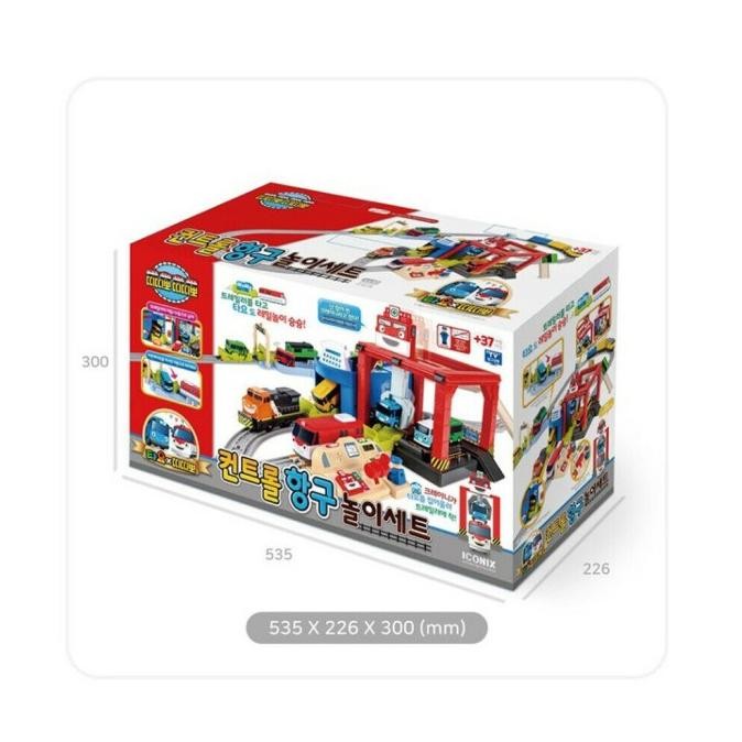 Murah Mainan Titipo Train Harbour Rail Playset TPT 119003 Kereta Titipo Non COD