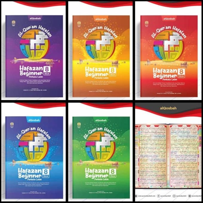 AlQuran Hafalan Anak HAFAZAN PerKata Latin Beginner A5 Bisa Cetak Nama murah