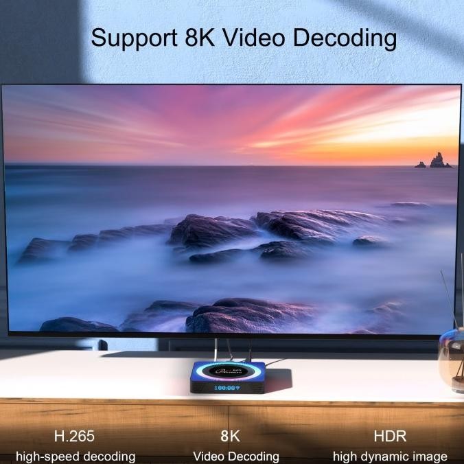 Android Tv Box Terbaru 2024 Tjbox X88 Pro 13 2/16GB RK3528 Bluetooth