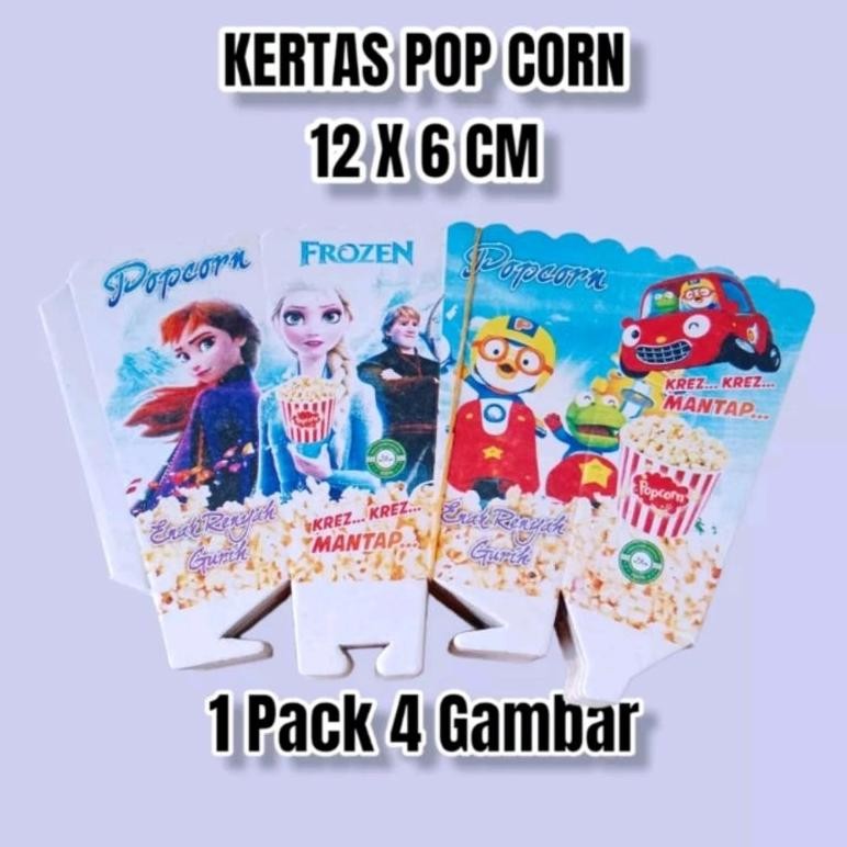 

Promo Wadah Pop Corn Isi 100 Pcs Ukuran 12 X 6 Cm 1 Pack Ada Motif 4 Gambar Berkualitas