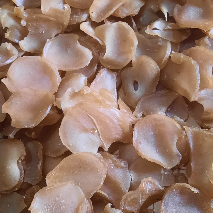 

Kemasan 1kg Kerupuk puli rasa bawang mentah