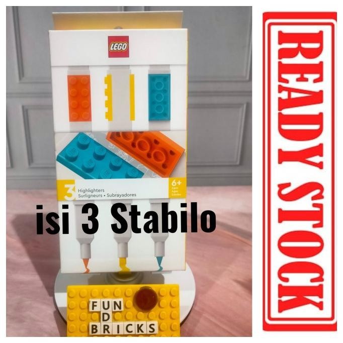

LEGO 51685 Stationery Highlighters Stabilo 3pack