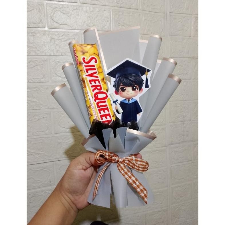 

Fg-80 Buket Mini Coklat Silverqueen Cadbury Bucket Snack Mini Bouquet Hadiah Ulang Tahun Hari Guru Wisuda Bisa Custom Terlaris