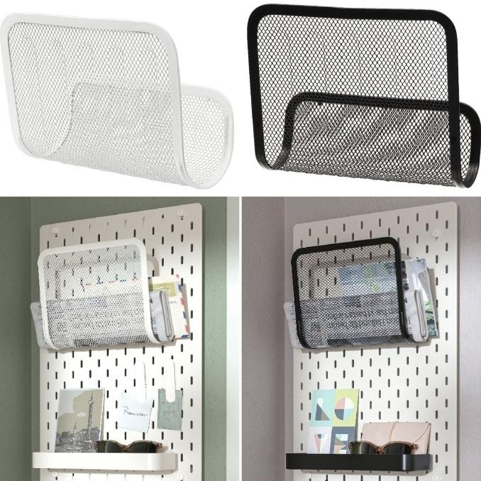 SKADI Tempat majalah, putih