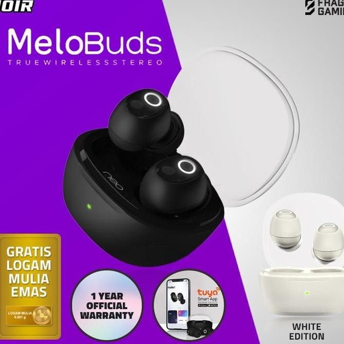 Original Noir Neo Melo Wireless TWS EarEarphone NoirNeomelobuds