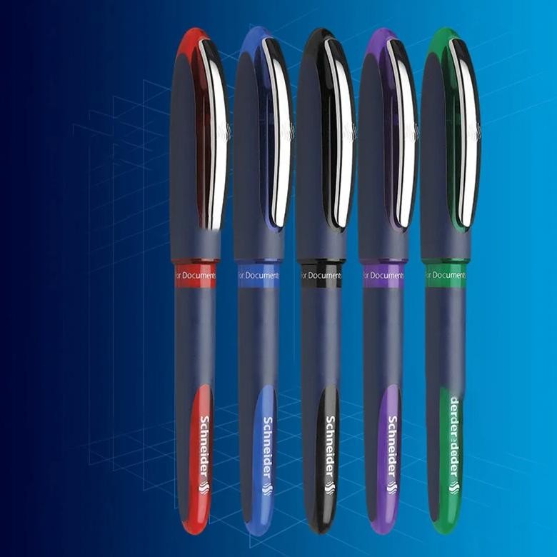 

Schneider One Business Rollerball Gel Pen 0.6 Mm Ultra-Smooth Tip Office Sign Gel Ink Pen Work Supplies (183001)