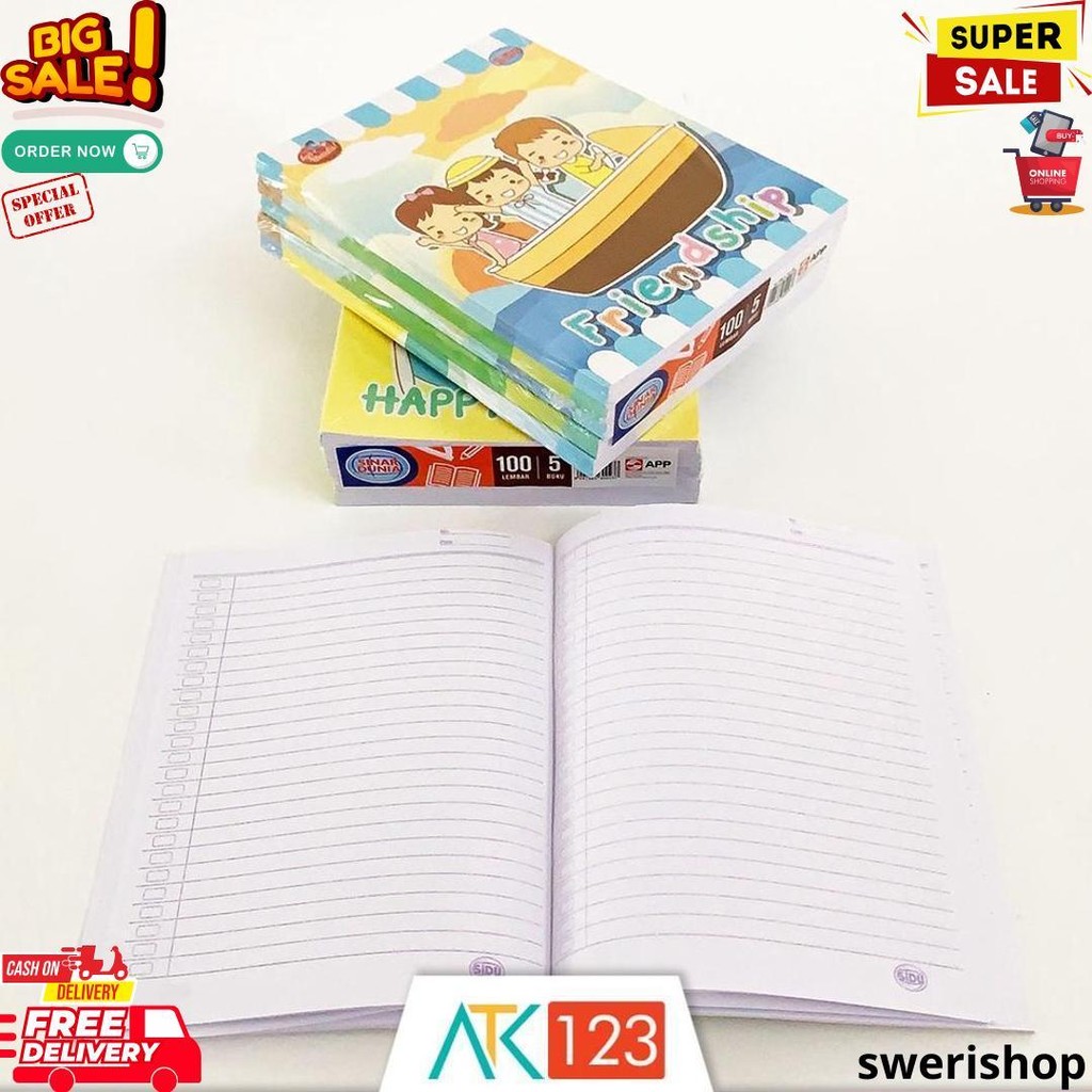 

Buku Tulis Sidu 100 Lembar D Promo 4.4
