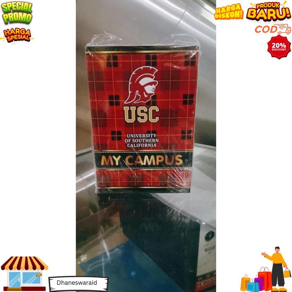 

Buku Tulis Campus 50 Lembar Panjang X-Box (1Pak) ++Vv D Best Seller
