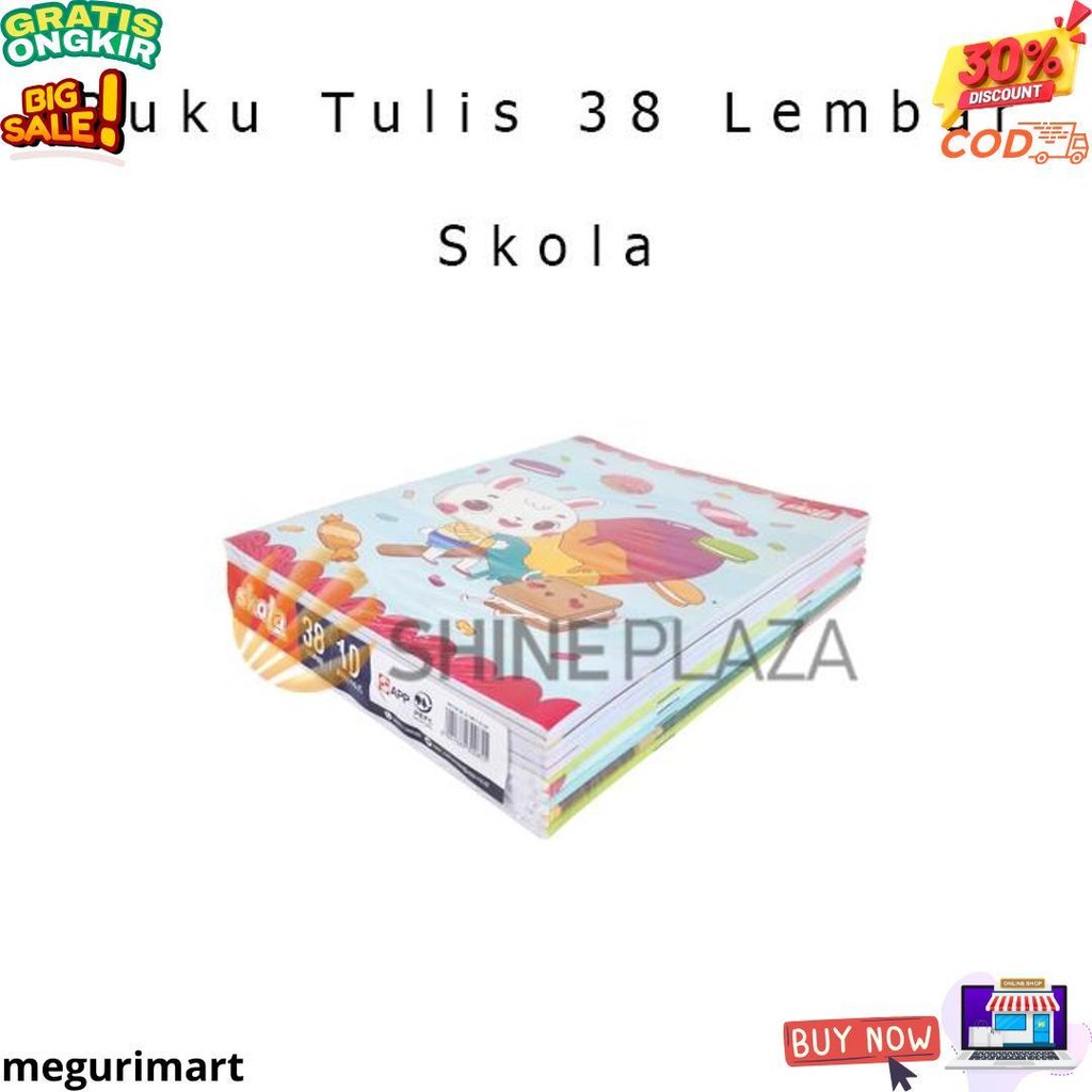 

[Pack] Buku Tulis Skola 38 Lembar 1 Pak Isi 10 Buku By Sidu Sinar Dunia D Terlaris