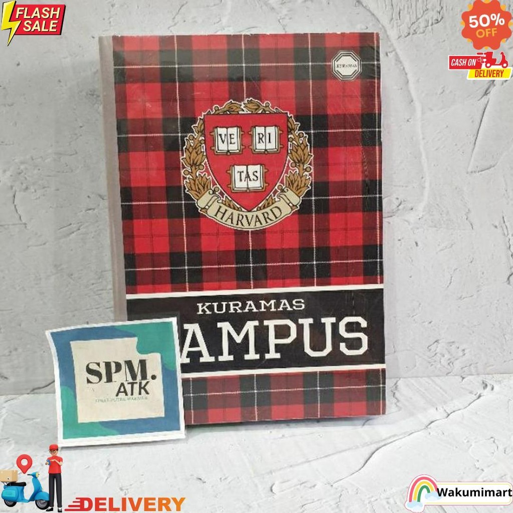 

(10 Pcs) Buku Tulis Campus Kuramas 36 Lembar Ukuran Panjang D Promo 4.4