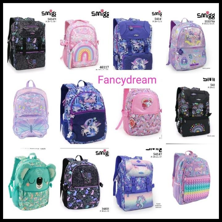 Terlaris Tas Backpack Smiggle SD / Tas Ransel Sekolah SD Perempuan Best Seller