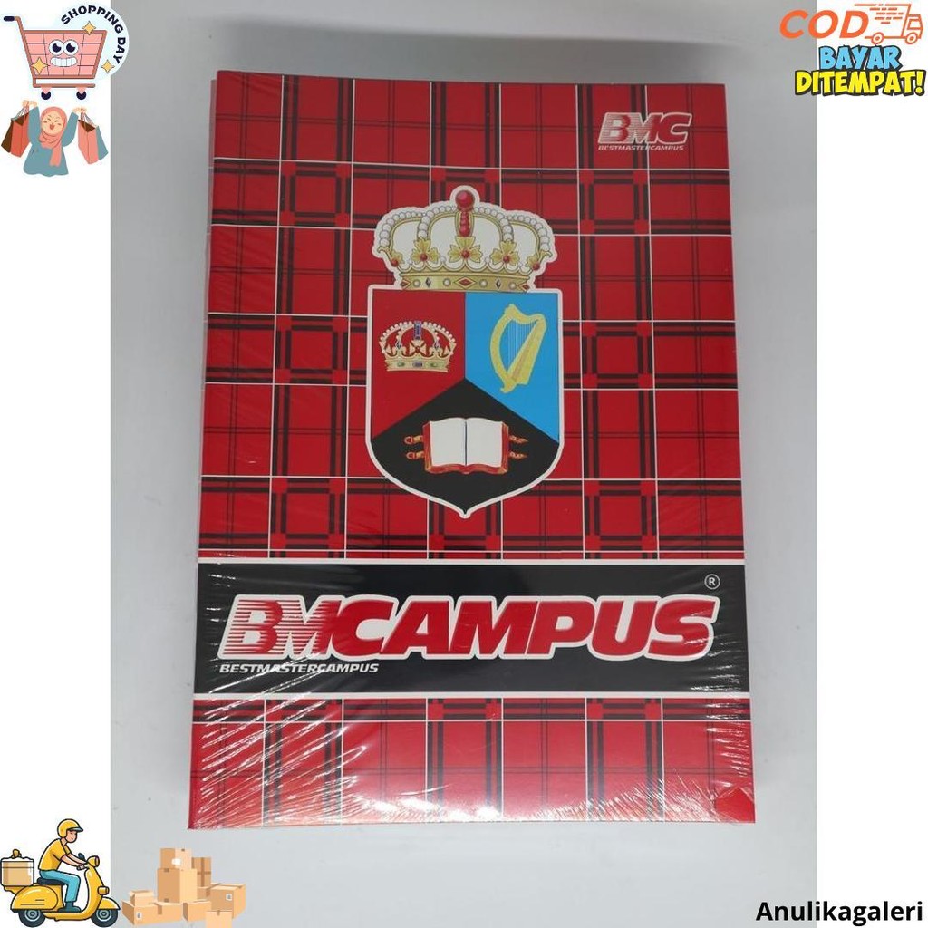 

(10 Pcs) Buku Tulis Campus Bmc 36 Lembar Ukuran Panjang D Termurah
