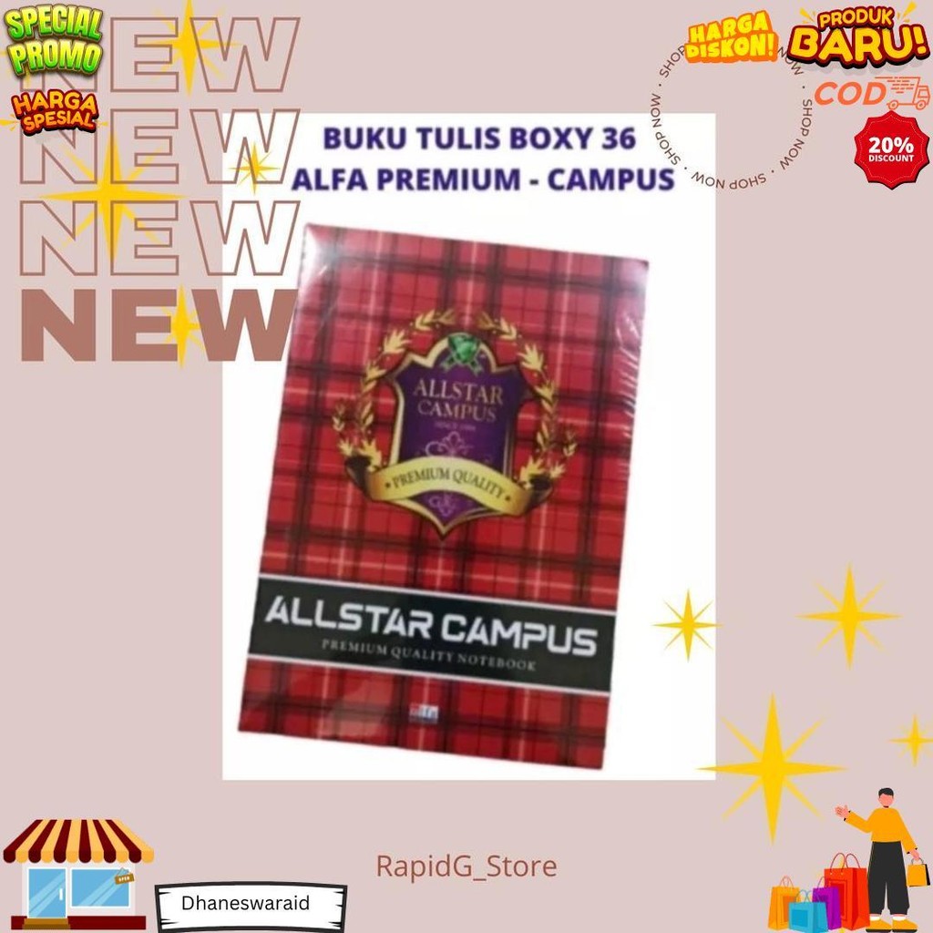 

Harga Grosir 1 Pack Buku Tulis Catatan Sekolah Besar Boxy Campus 36 Lembar Panjang 10 Buah D Promo 4.4