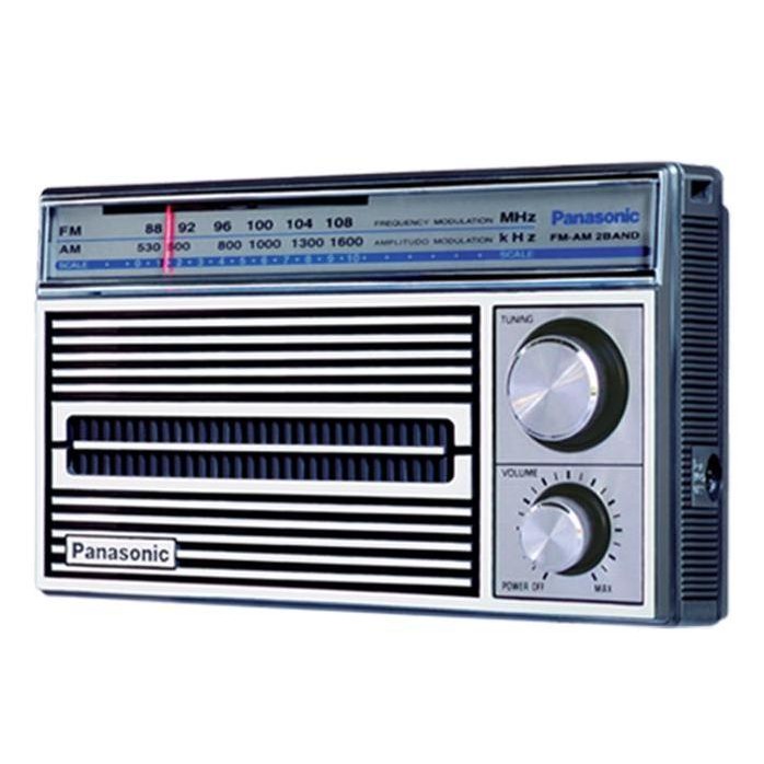 Terlaris Radio Kecil Panasonic Original Portable Am Fm Portabel Baterai Asli