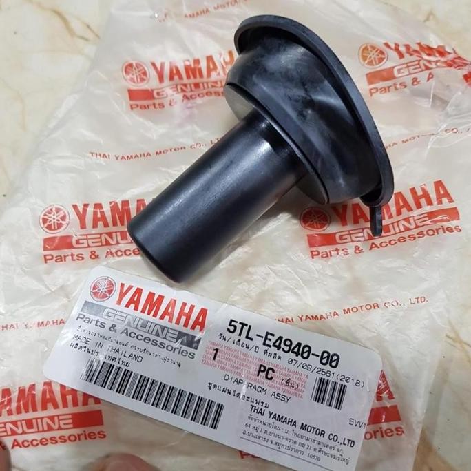 Karet Skep Vakum Karburator Mio Smile Soul Sporty Asli Ori Yamaha - Asli