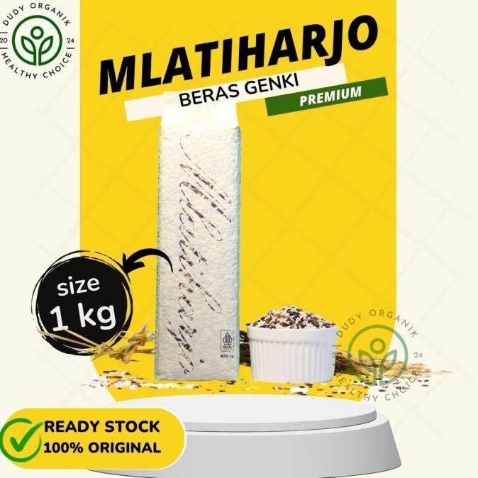 

Baru Beras genki mlatiharjo mix beras hitam, merah dan melati