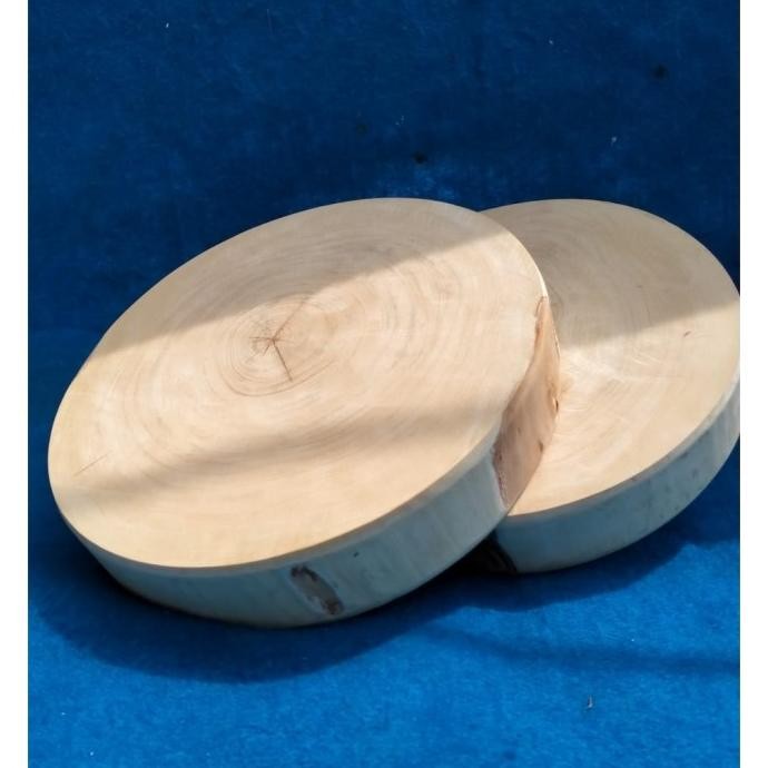 TALENAN BULAT TALENAN KAYU TALENAN BESAR UKURAN 30CM TERMURAH