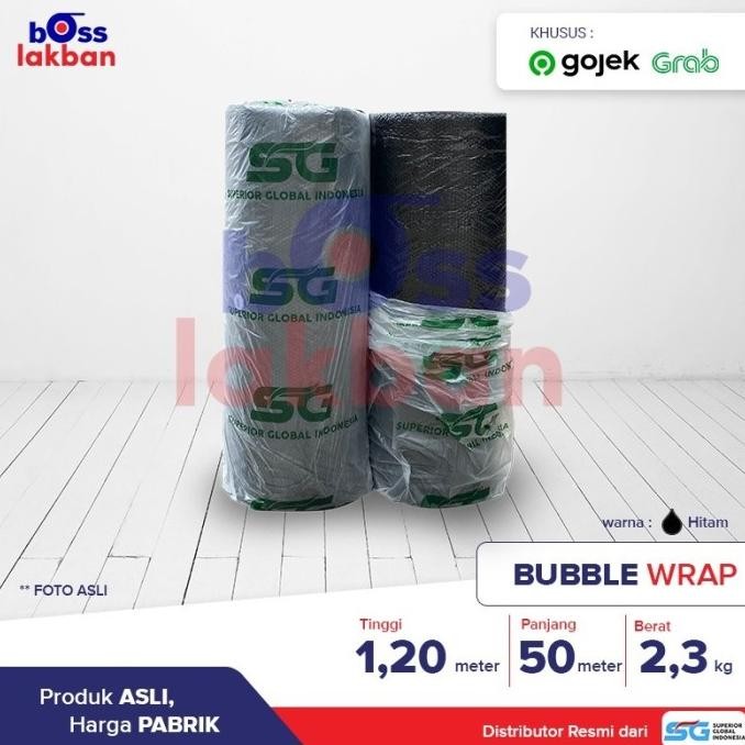 

tersedia bubble wrap siap sobek 120 cm x 50 meter - khusus grab/gojek jakarta